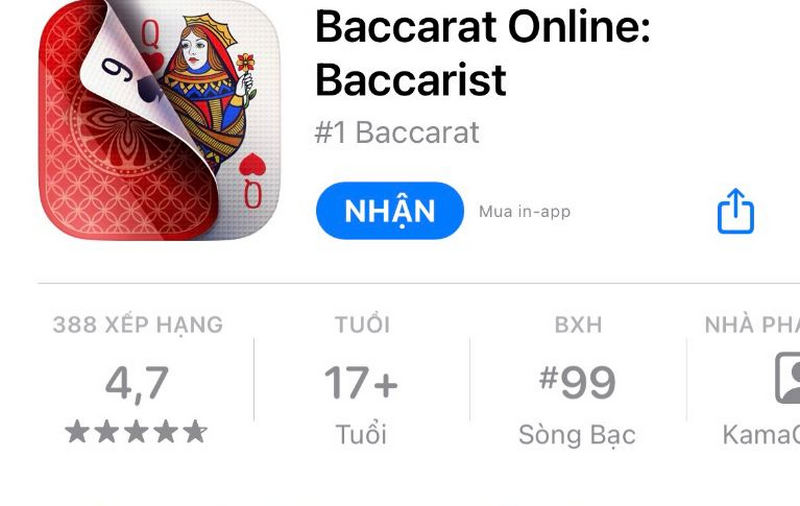 baccarat offline
