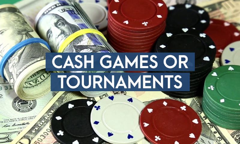 Khác biệt giữa luật chơi Poker cash game và Poker tournament