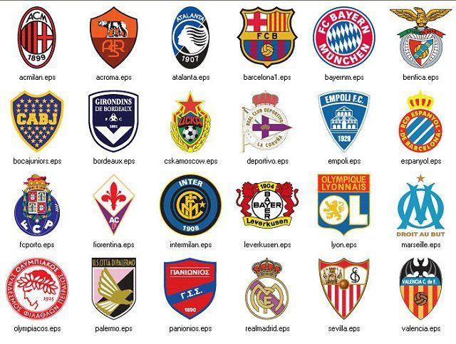 Các mẫu logo bóng đá đẹp, logo bóng đá đẹp nhất - Tải logo bóng đá
