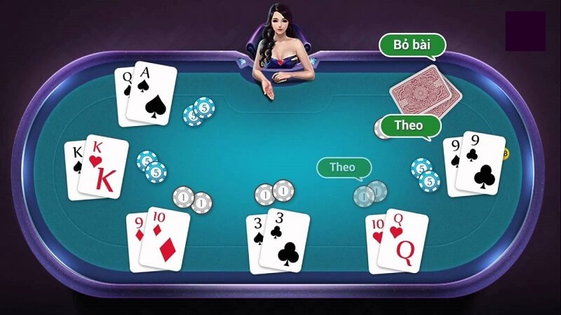 Một số hành động cơ bản tại ván bài Poker
